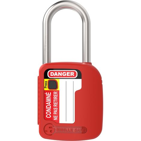 Cadenas de verrouillage de sécurité Penta 1 serrure, anse de 6mm ( Prix pour 1 )