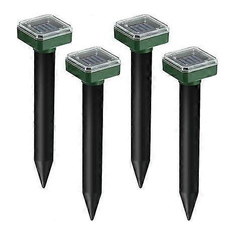 Répulsif solaire ultrasonique pour rats, lot de 4, pour jardin extérieur ( ) (1/5)