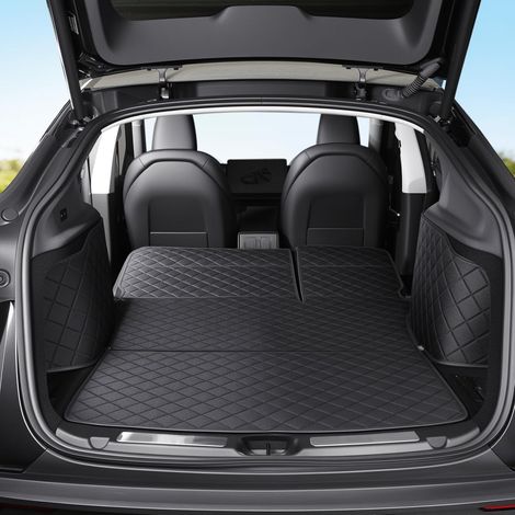 Tapis de Coffre pour Model Y Juniper 2025 2026 Accessoires Tapis de Coffre Tapis pour Animaux de Compagnie Protection de Coffre