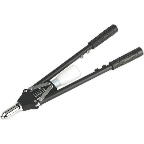 Sealey Long-Arm Riveter with Collection Bowl Heavy-Duty AK3981