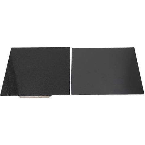 Plateau d'impression en PEO-PEI avec une texture mate diamantée lisse et une base magnétique. Dimensions : 255 x 245 mm. Compatible avec les imprimantes 3D CR6 SE. (1/5)