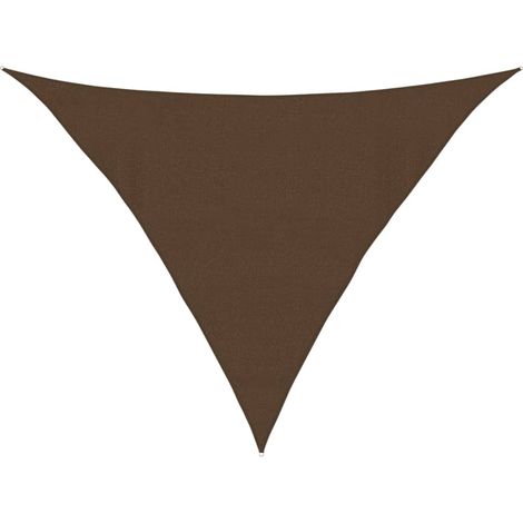 Maison Exclusive - Sonnensegel 160 g/m² Braun 4x4x5,8 m HDPE