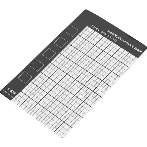 Tapis magnétique portable K-888 à mémoire de forme pour vis et outils de réparation (1/5)