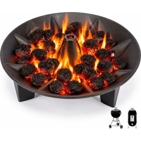Panier à charbon de bois pour barbecue de 47/57/67 cm, panier à briquette de charbon pour bouilloire, One Touch, Master Touch, supports de carburant de charbon, remplacez la grille (1/5)