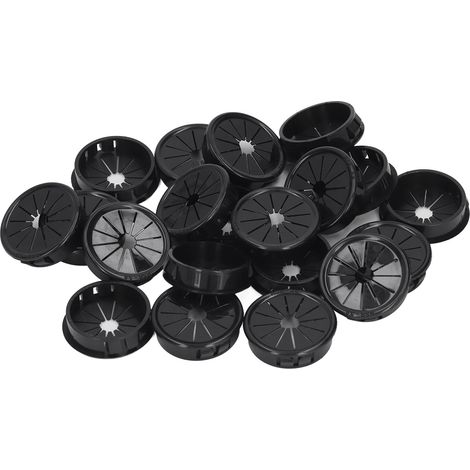 100 pastilles pétales en caoutchouc pour câbles, passe-fils isolants RSB 40, diamètre intérieur 40mm, protection de trou pour boîtier électrique (1/5)