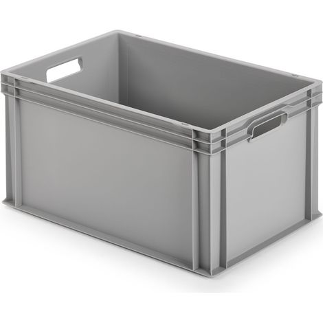 Alutec 75010 Kunststoffbox geschlossen (B x H x T) 600 x 320 x 400 mm Grau 1 St.