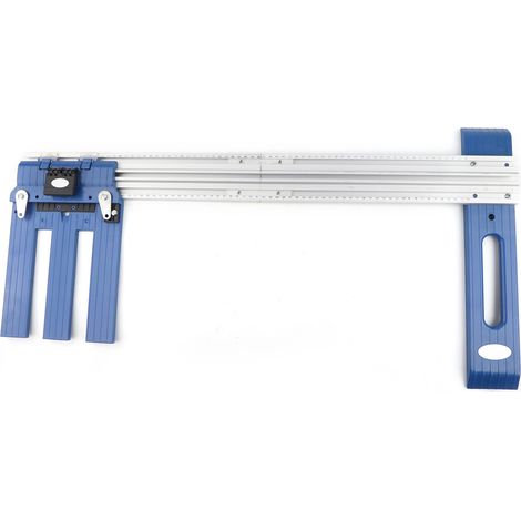 Guide de coupe bois en alliage d'aluminium 0-65cm, plateau de positionnement pour scie circulaire à refendre (1/5)