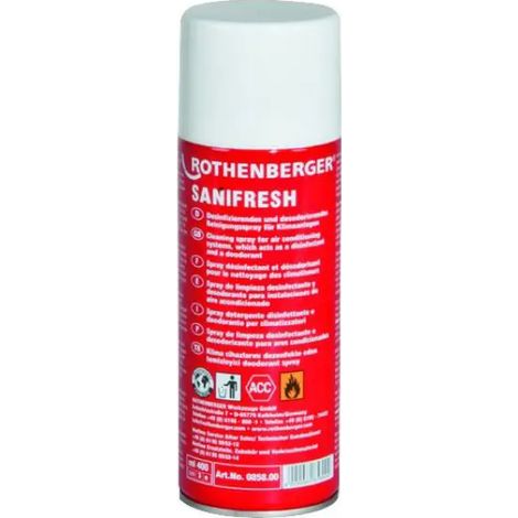 Igienizzante spray per climatizzatori sanifresh 400 ml ROTHENBERGER
