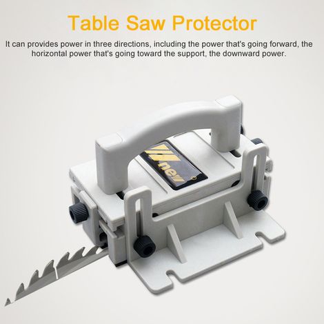 Poignée de sécurité 3D, scie de Table inversée, Machine à graver, règle pour le travail du bois, accessoire de protection anti-coupure (1/5)