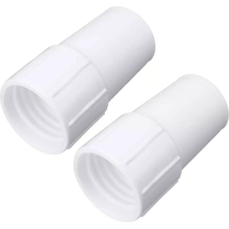 Connecteur Tuyau Piscine - Plastique - Pour Têtes d'Aspiration et Skimmers - 5,5 x 10 x 4,5 cm - 2 Pièces (1/5)