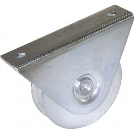Rad mit Außenhalterung aus verzinktem Stahl, H.85 x B.120 x T.36 mm AFBAT