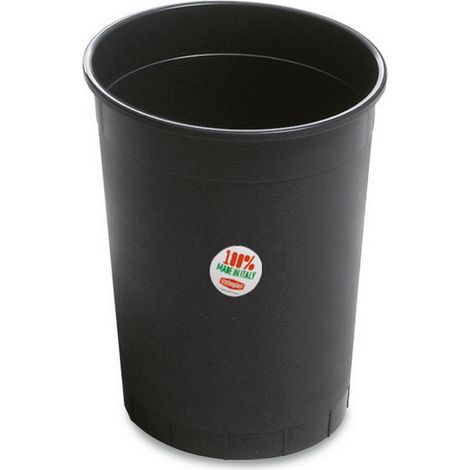 1PZ CESTINO GETTACARTE CHIUSO cm. 28x30 h col. Grigio