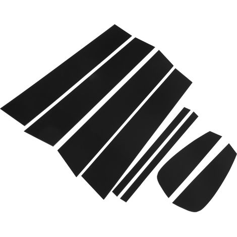 Plaques de Montants de Porte Noir Brillant Décor Extérieur Autocollant Fenêtre pour Cruze Berline 2012-2015 (1/5)