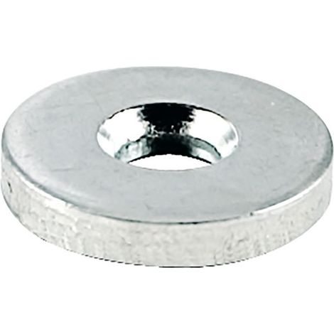 DUVER placa hierro aran ø15 g.2,5mm zincado para imán , 0CIENTOS