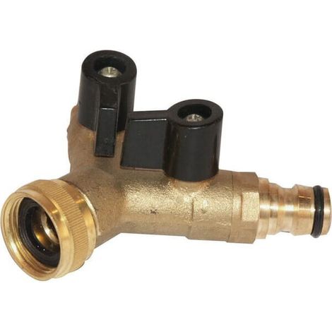 V谩lvula distribuci贸n de 3 v铆as'rosca hembra 3/4" UNIVERSAL WK53312
