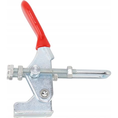 Abrazadera de Carpintero 165kg – Acero Cromado  110mm, 75g  Para Maletas, Cajas, Puertas (1/5)