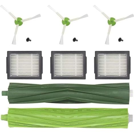 Filtre Aspirateur Et Brosses Latérales En Caoutchouc Pour Robot Irobot Roomba I3 I4 I5 I6 I7 I8 E5 E6 J7 J7 Plus Pièces De Rechange (1/4)