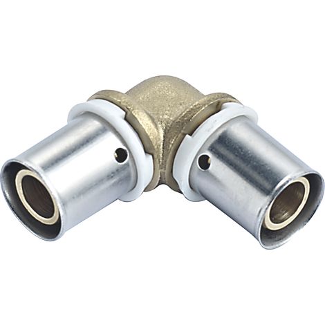 Comap – Coudes 90° pour tubes PER à sertir – Diamètre 16x1,5 mm – Raccords PexPress – Système de sertissage rapide – 7090030U