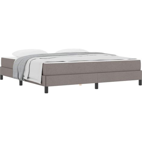 Maison Exclusive - Boxspringbett mit Matratze Taupe 180 x 200 cm