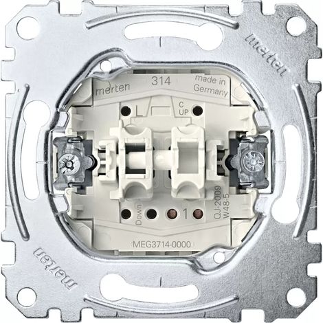 Merten Rollladenschalter-Einsatz Zusatzkontakt 1p. MEG3714-0000 (1/2)