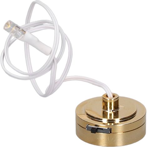 Lumière miniature LED pour maison de poupée, alimentée par pile, délicate et réaliste (1/5)