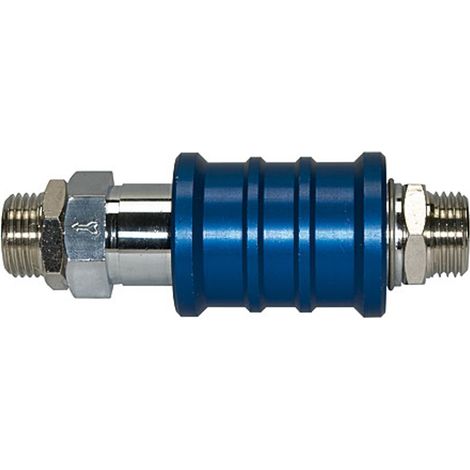 Riegler Hand-Schiebeventil, G 1/4 AG, SW 17, PN max. 10 bar (1/4)