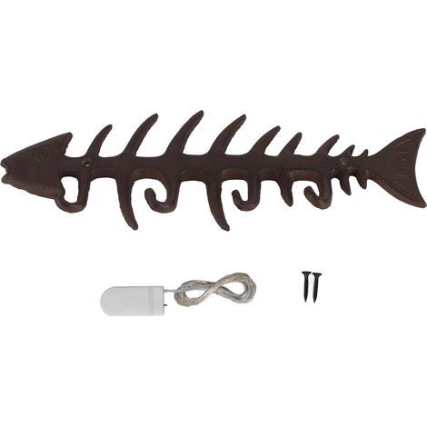 Handtuchhalter, Fischgrätenhaken, Industriestil, Retro-Dekor, Wandbehang, Dekoratives Ornament (1/5)
