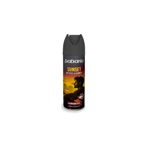 BABARIA DEO SPRAY MEN  SUNSET 200 ML