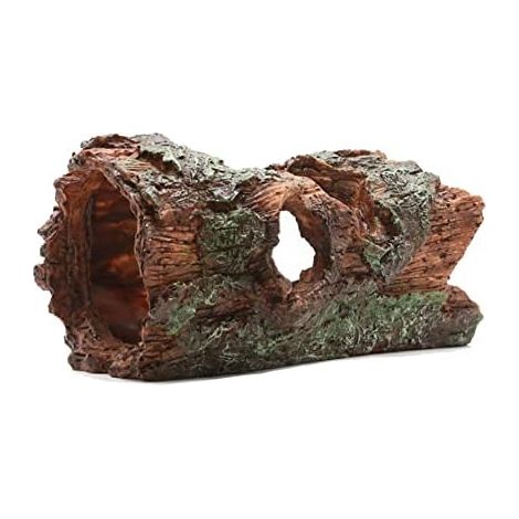 Caverne En Résine - Pour Aquarium - Dimensions 21,5 x 11,5 x 10 cm - Décoration Aquatique Naturelle - 1 Pièce (1/4)