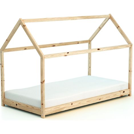 WEBABY - Lit cabane enfant en bois (1/3)