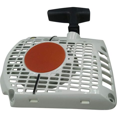 Démarreur de tronçonneuse à enrouleur - Assemblage de démarrage à tirette compatible avec Stihl MS341 MS361 OEM 11350802102 1135-080-2102 Quincaillerie incluse (1/3)
