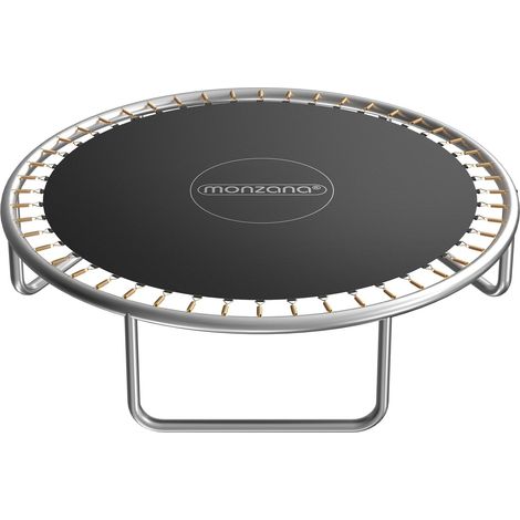Trampoline jumping mat black 244cm weather resistant uv proof