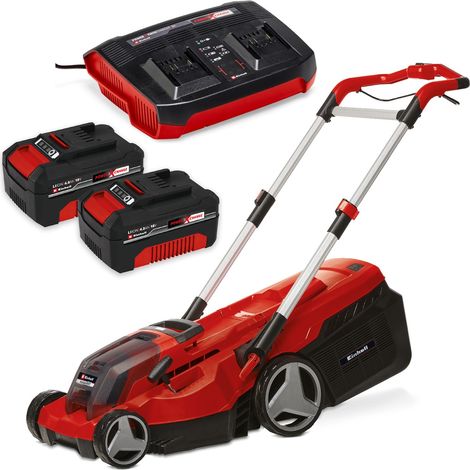 Einhell RASARRO 36/38 Power X-Change Lawnmower 2x 18V / 36V 2 x 4Ah Twin Charger (1/5)