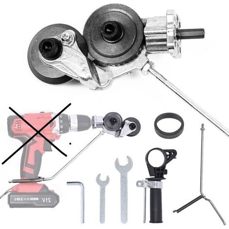 KIT TRASFORMAZIONE TRAPANO IN CESOIA ELETTRICA PER TAGLIO LAMIERA
