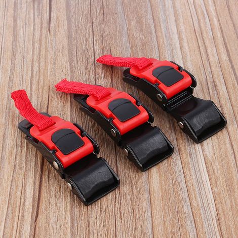Clip de Vitesse pour Casque de Moto, Boucle de Bouton de Casque, Boucle de Clip de Casque pour Garder Le Casque Stable et Attacher la jugulaire du Casque Lorsque Vous conduisez Une Moto ou Un vélo (1/5)
