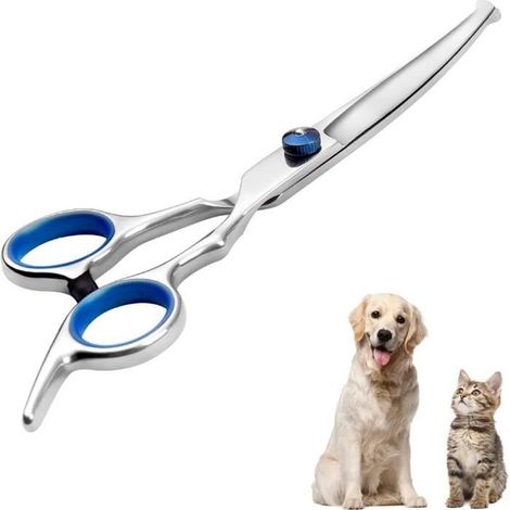 Ciseaux pour Chien Acier Inoxydable Tranchant Ciseaux Toilettage Chien Professionnel Chats Chiens et Autres Animaux de Compagnie (1/3)