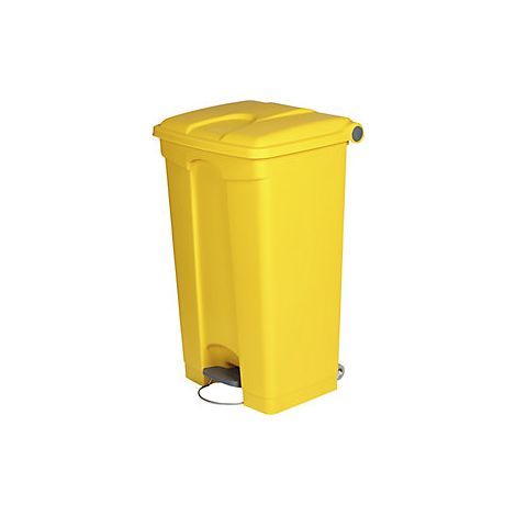 Pedal-/Tretabfallsammler  Volumen 90 l  BxHxT 505 x 790 x 410