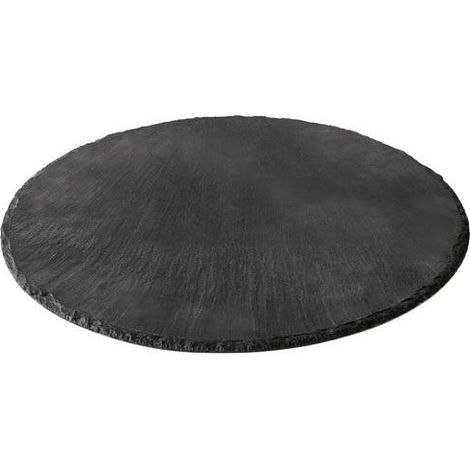 Lacor Drehplatte aus schwarzem Schiefer 35 cm