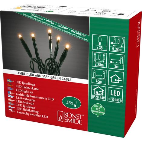 Guirlande Lumineuse à Micro LED, Plastique, 2 W, Or, (1/5)