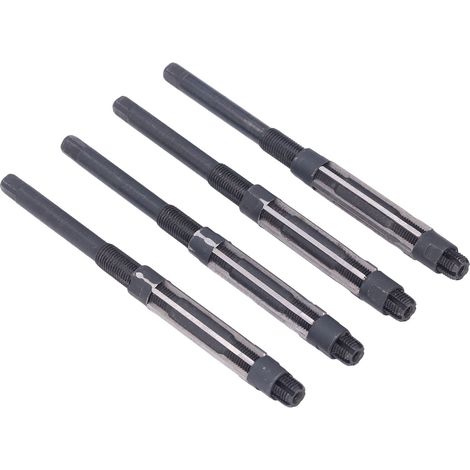 Alésoir à main réglable 5 pièces 11,75-12,75 mm, kit d'outils de coupe en 9SiCr pour acier et cuivre (1/5)