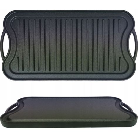 Plato de hierro fundido de doble cara Gardenko 5,5 kg 51x26 cm (1/5)