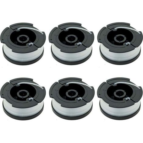 Lot de 6 bobines A6481 A6485 pour tondeuses Black Decker (1/5)