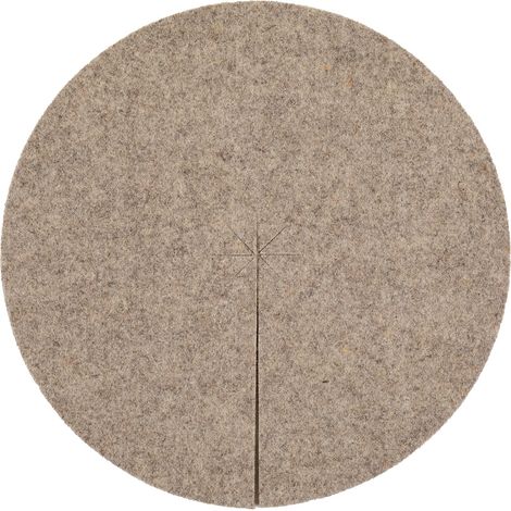 La cordeline Set di 2 Dischi pacciamatura Lana, 600 gr/m, 30 cm (1/3)