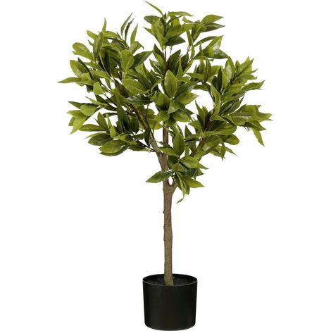Mica Kunstpflanze Laurel Baum grün 90 cm Pflanze