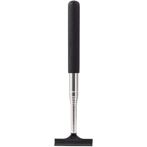 Raclette rétractable pour rétroviseur de voiture, nettoyeur haute pression avec longue perche télescopique, outil de nettoyage de rétroviseur portable, noir (1/5)