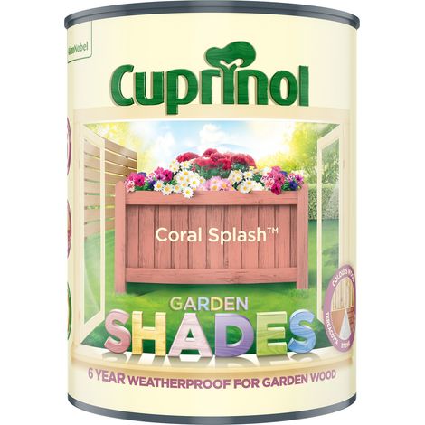 Cuprinol Garden Shades - Coral Splash - 1L
