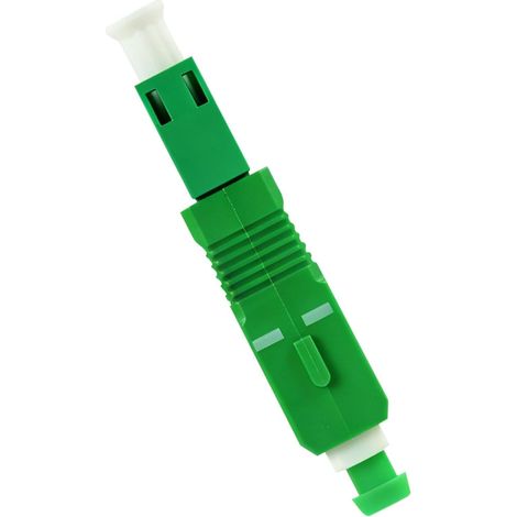 Adaptateur Fibre Optique SC/UPC Mâle à LC/UPC Femelle, Simplex Monomode, Conversion Précise à Faible Perte, Compatibilité Large pour Réseaux de Fibre Optique 1310/1550 nm, OTDR et Testeurs (1/5)