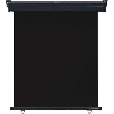 Store Banne - Auvent latéral de balcon 145x250 cm noir fr10542 - Maison La Vie (1/5)