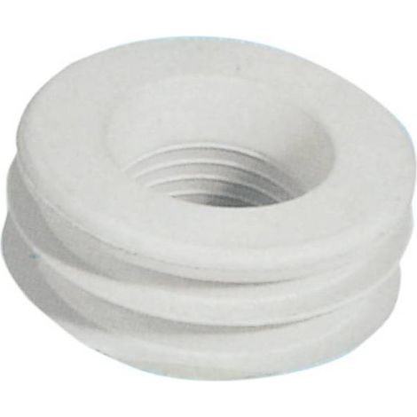25 x MORSETTO P/WC PICCOLO 50X30 MM BIANCO
