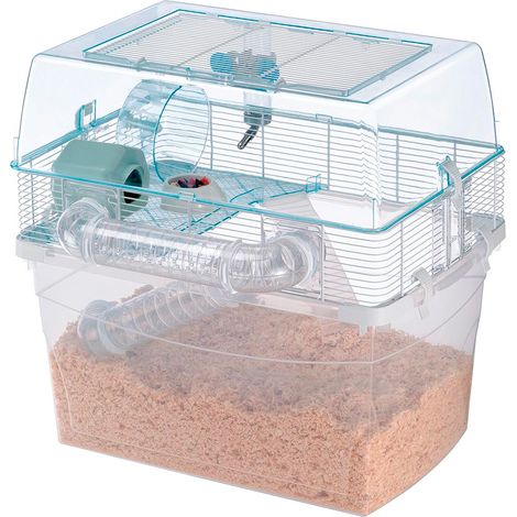 Ferplast DUNA SPACE Gabbia modulare per criceti e topolini. Variante DUNA SPACE - Misure: 57.5 x 47.5 x h 54.5 cm - (1/2)